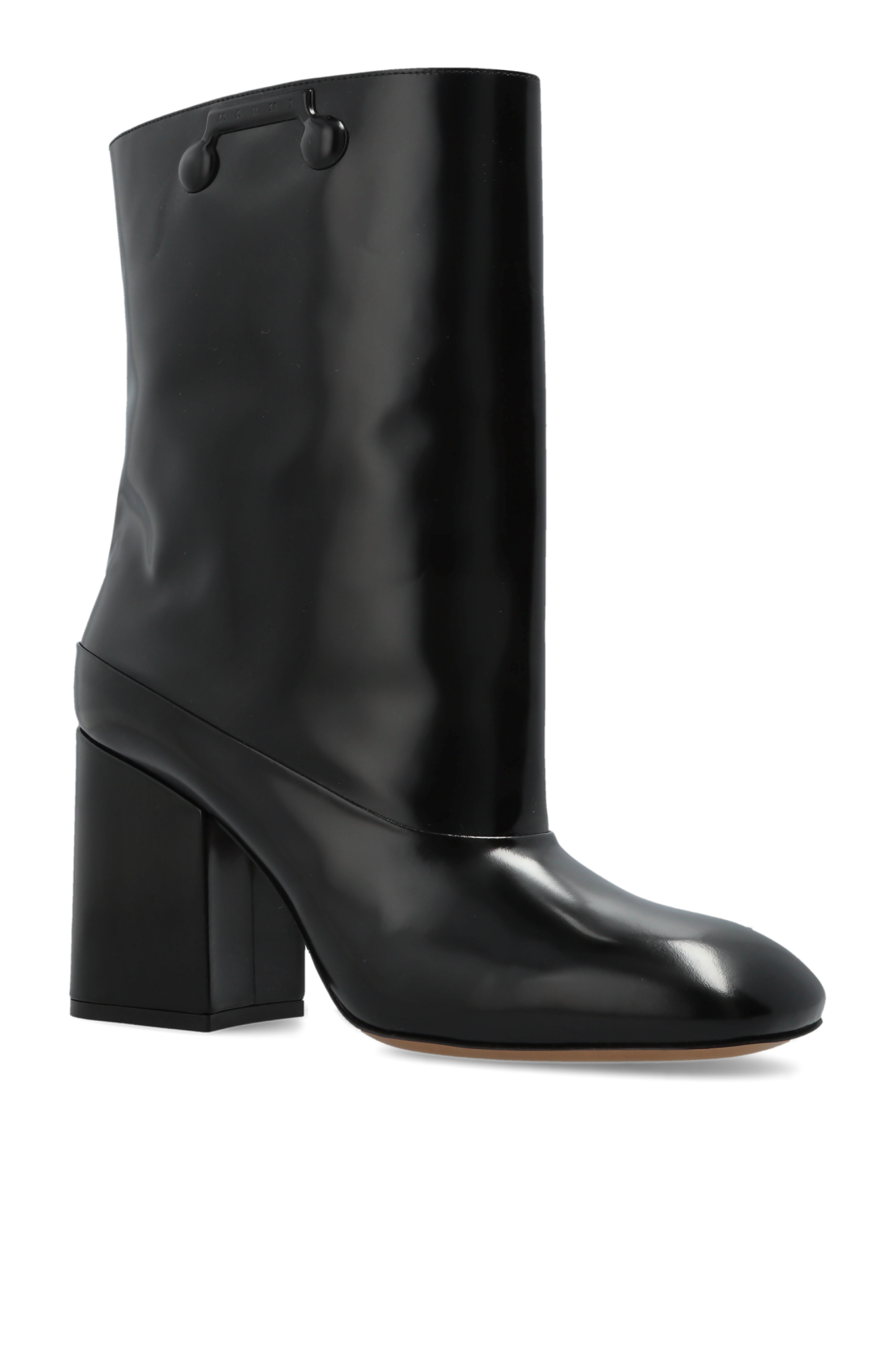 【MARNI】Ankle Black Leather Boots 送料・関税込み Marni Ankle Boots SNZW018740.P2722-00N99 BLACK | IlDuomo